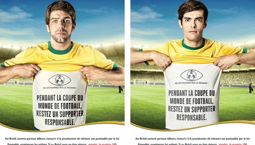 Coupe du Monde de football au Brésil : Campagne contre l'exp ... Image 1
