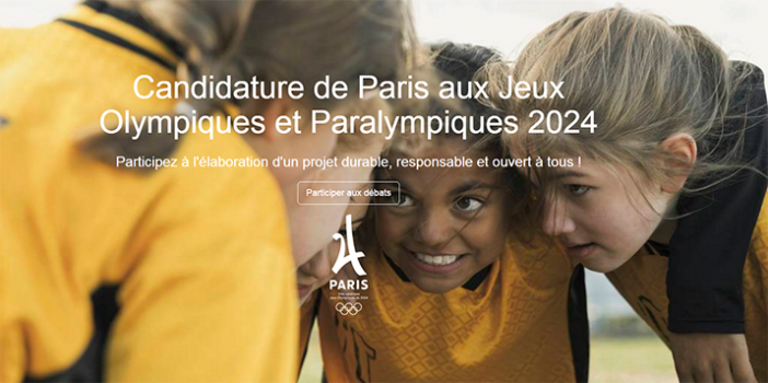 Jeux olympiques & paralympiques 2024 : la candidature de Par ...